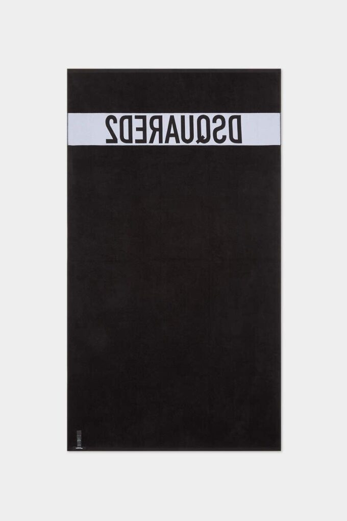Asciugamano Dsquared2 Logo out of Water Asciugamano Dsquared2 Logo out of Water