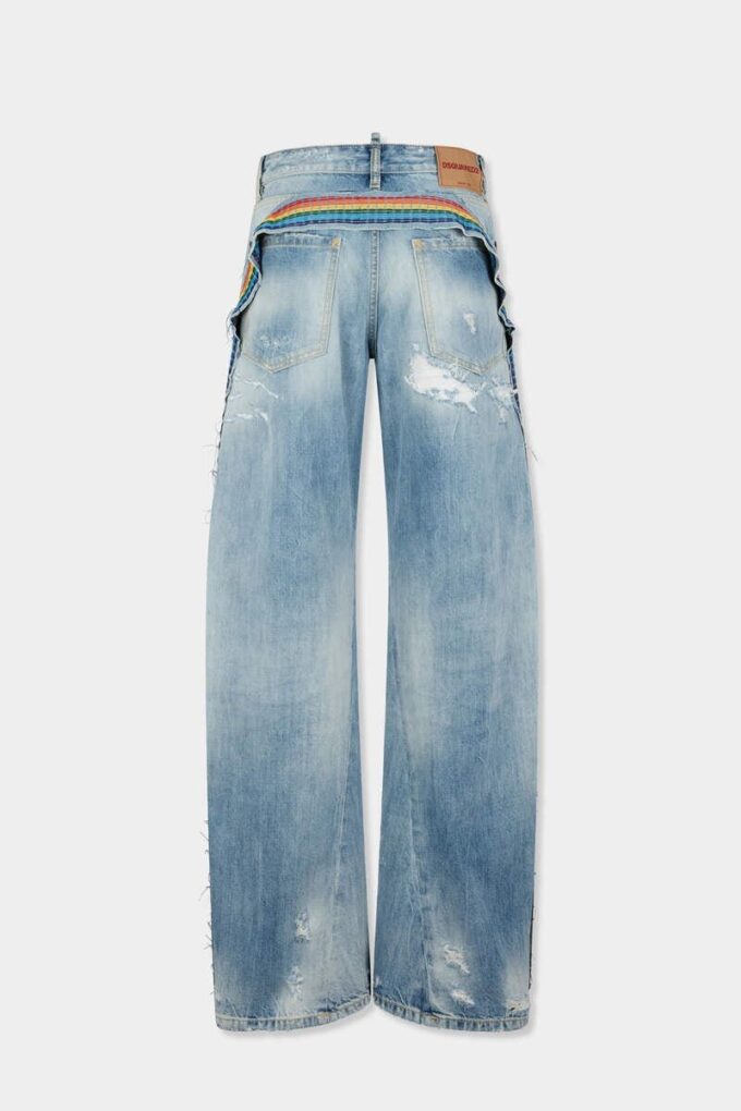 Be Proud Wash Loose Twist Jeans Be Proud Wash Loose Twist Jeans