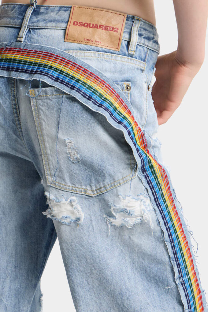Be Proud Wash Loose Twist Jeans Be Proud Wash Loose Twist Jeans