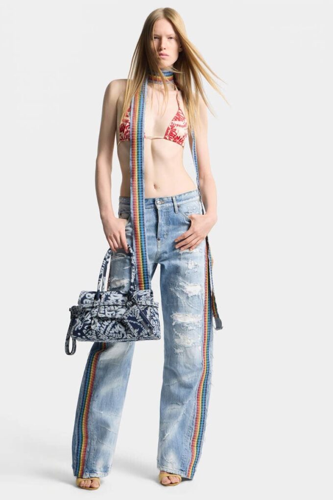 Be Proud Wash Loose Twist Jeans Be Proud Wash Loose Twist Jeans