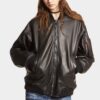 Bomber oversize in pelle modello Cyprus Bomber oversize in pelle modello Cyprus