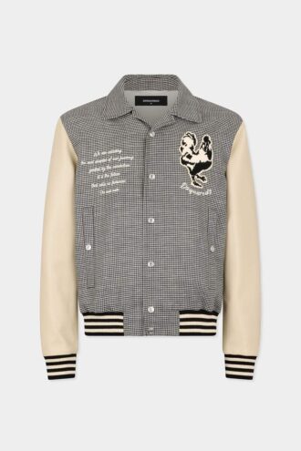 Bomber pied-de-poule