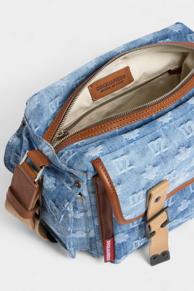 Borsa Crossbody con monogramma D2 Borsa Crossbody con monogramma D2