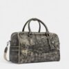 Borsa da viaggio in pelle screpolata D2 Borsa da viaggio in pelle screpolata D2