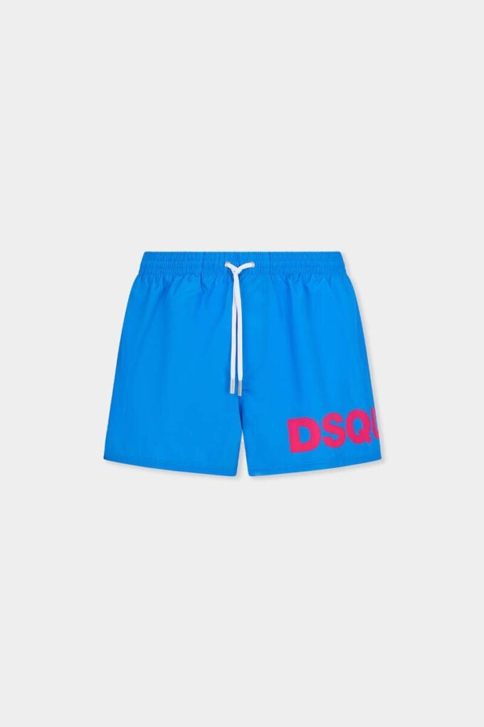 Boxer da bagno midi con logo Dsquared2 Boxer da bagno midi con logo Dsquared2