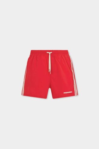 Boxer da bagno midi con logo Dsquared2