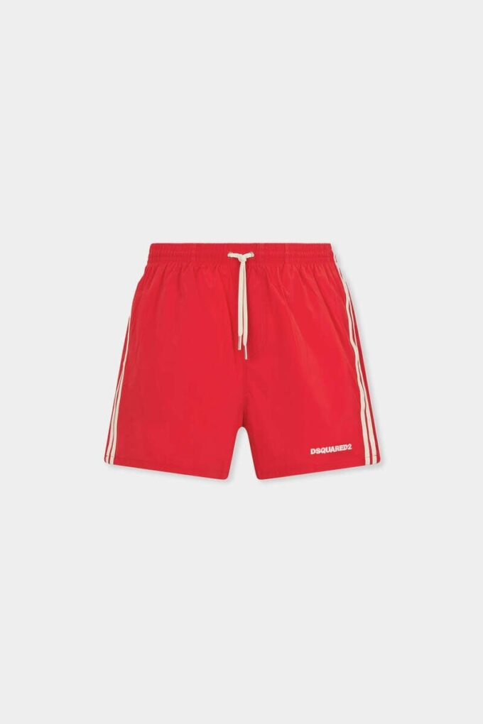 Boxer da bagno midi con logo Dsquared2 Boxer da bagno midi con logo Dsquared2