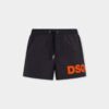 Boxer da bagno midi con logo Dsquared2 Boxer da bagno midi con logo Dsquared2