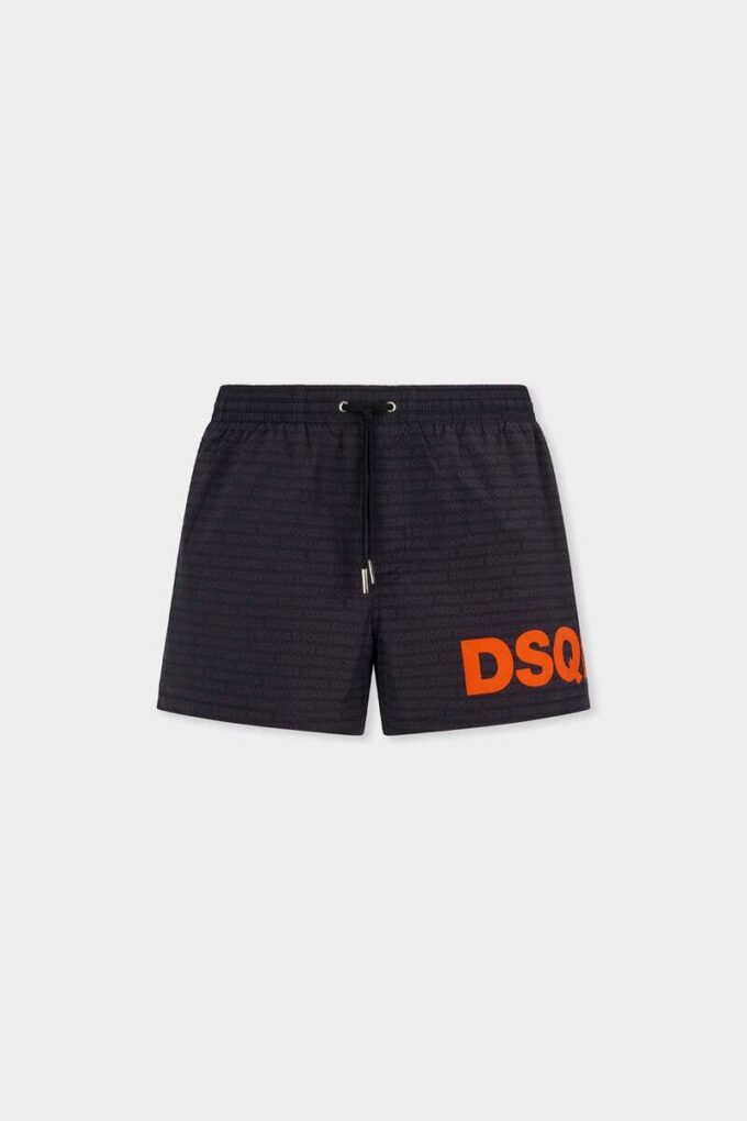 Boxer da bagno midi con logo Dsquared2 Boxer da bagno midi con logo Dsquared2
