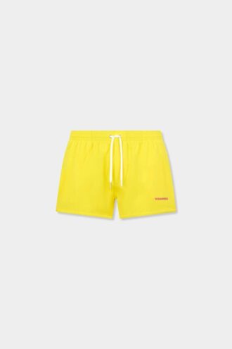 Boxer da bagno midi con logo Dsquared2