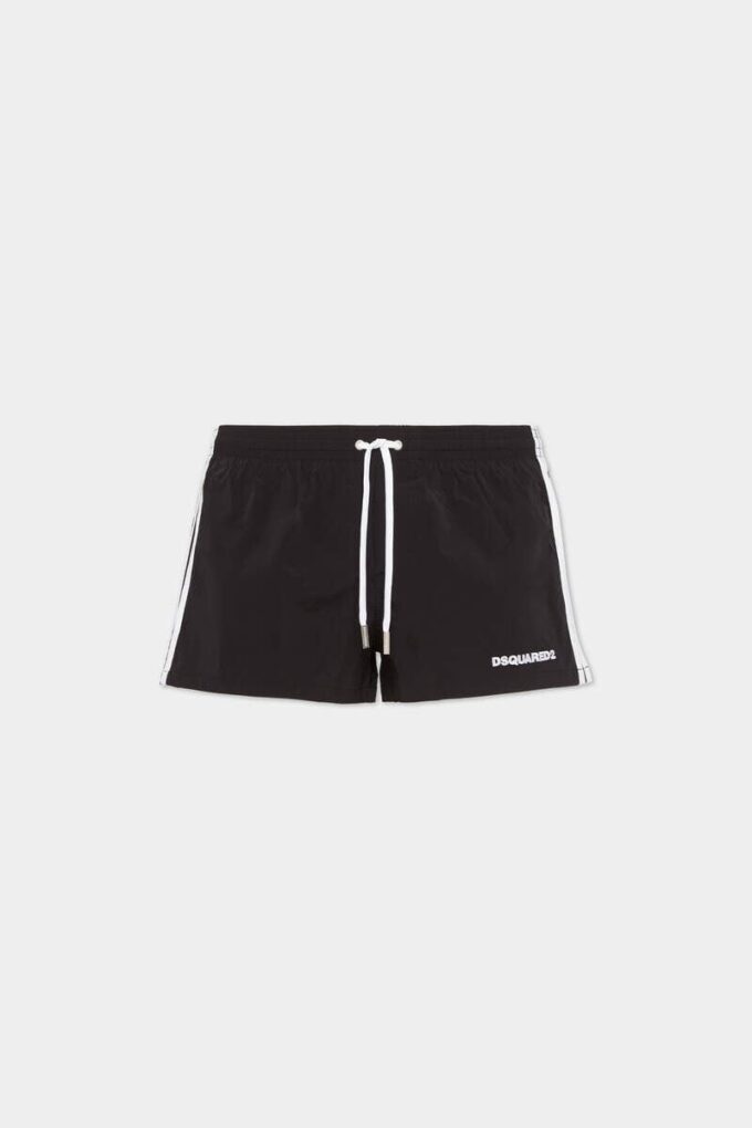 Boxer da bagno midi con logo Dsquared2 Boxer da bagno midi con logo Dsquared2