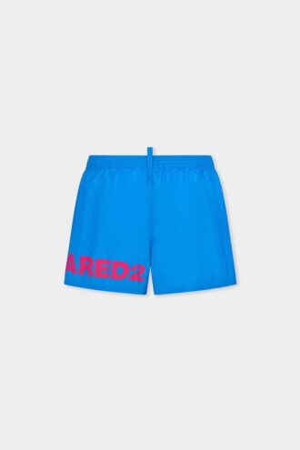 Boxer da bagno midi con logo Dsquared2