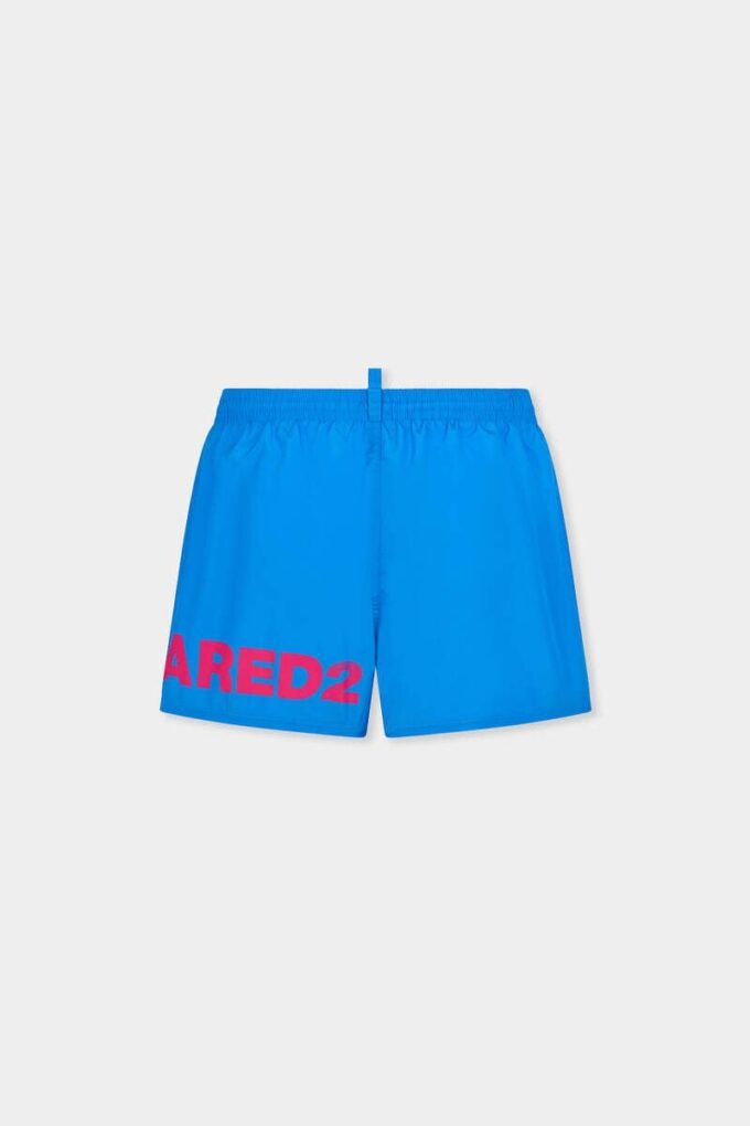 Boxer da bagno midi con logo Dsquared2 Boxer da bagno midi con logo Dsquared2