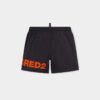 Boxer da bagno midi con logo Dsquared2 Boxer da bagno midi con logo Dsquared2