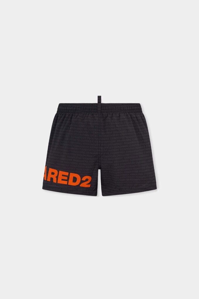 Boxer da bagno midi con logo Dsquared2 Boxer da bagno midi con logo Dsquared2