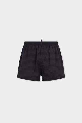 Boxer da bagno midi con logo Dsquared2