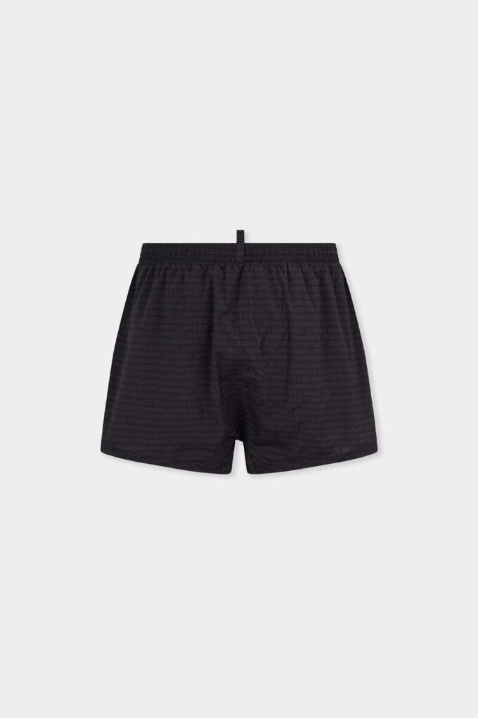 Boxer da bagno midi con logo Dsquared2 Boxer da bagno midi con logo Dsquared2