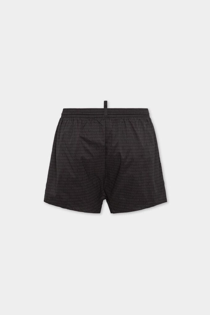 Boxer da bagno midi con logo Dsquared2 Boxer da bagno midi con logo Dsquared2