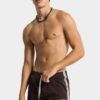 Boxer da bagno midi con logo Dsquared2 Boxer da bagno midi con logo Dsquared2