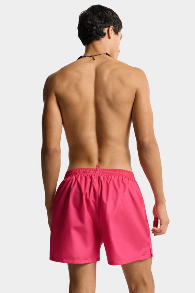 Boxer da bagno midi con logo Dsquared2 Boxer da bagno midi con logo Dsquared2
