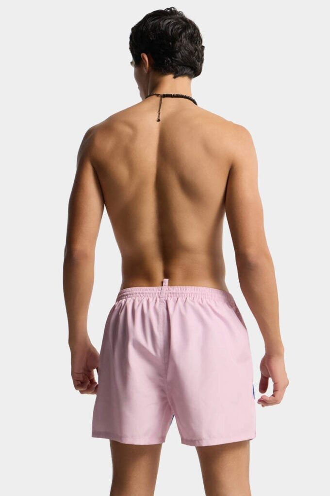 Boxer da bagno midi con logo Dsquared2 Boxer da bagno midi con logo Dsquared2