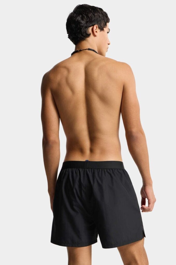 Boxer da bagno midi con logo Dsquared2 Boxer da bagno midi con logo Dsquared2