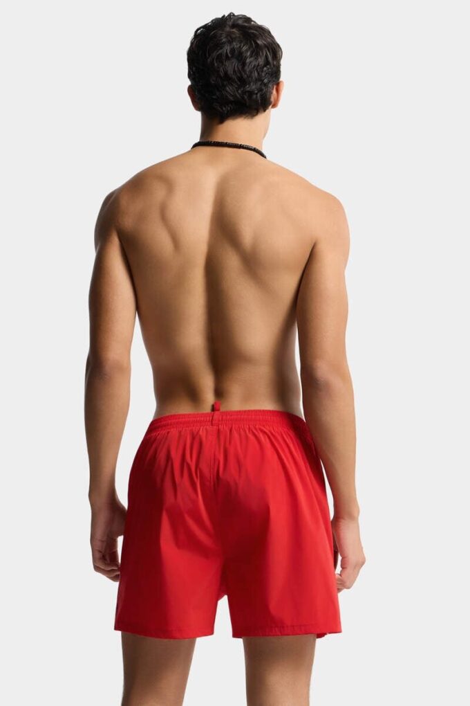 Boxer da bagno midi con logo Dsquared2 Boxer da bagno midi con logo Dsquared2