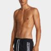 Boxer da bagno midi con logo laterale Dsquared2 Boxer da bagno midi con logo laterale Dsquared2