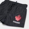 Boxer da bagno midi D2Kids Junior con foglia d’acero