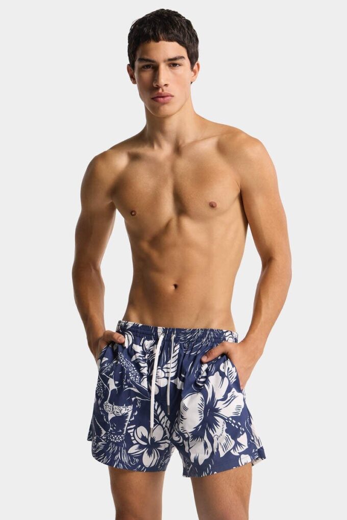 Boxer da bagno midi Dancing Flowers Boxer da bagno midi Dancing Flowers