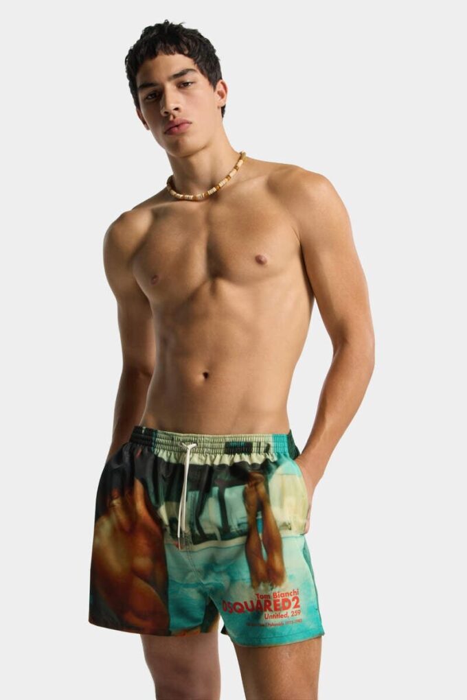 Boxer da bagno midi Tom Bianchi X D2 Boxer da bagno midi Tom Bianchi X D2