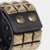 Bracciale con borchie su tutta la superficie Bracciale con borchie su tutta la superficie