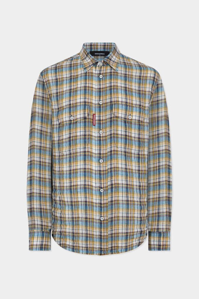 Camicia canadese vintage in lino Camicia canadese vintage in lino