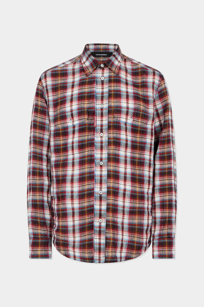 Camicia canadese vintage in lino Camicia canadese vintage in lino