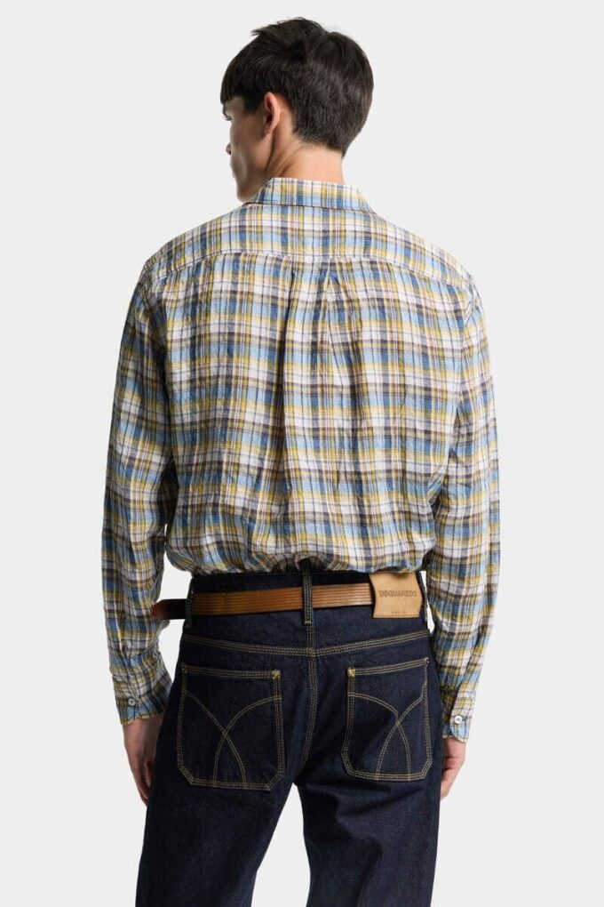 Camicia canadese vintage in lino Camicia canadese vintage in lino