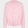 Camicia con coulisse ricamata Camicia con coulisse ricamata