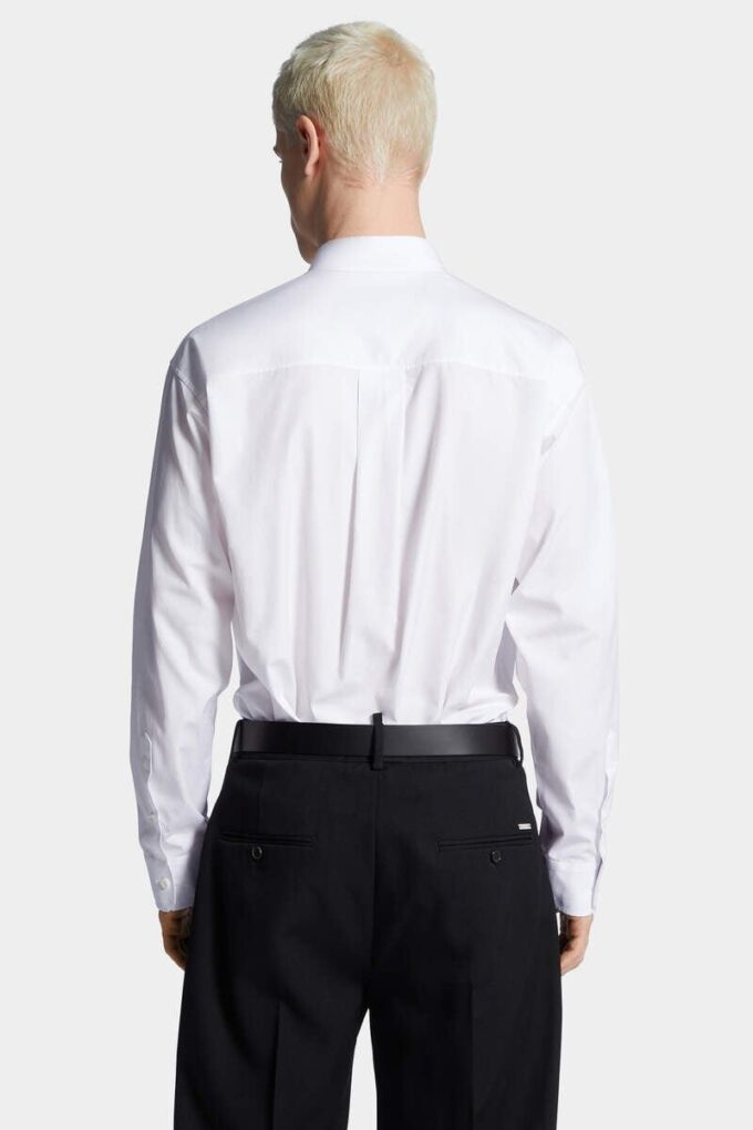 Camicia con logo Heritage stampato Camicia con logo Heritage stampato