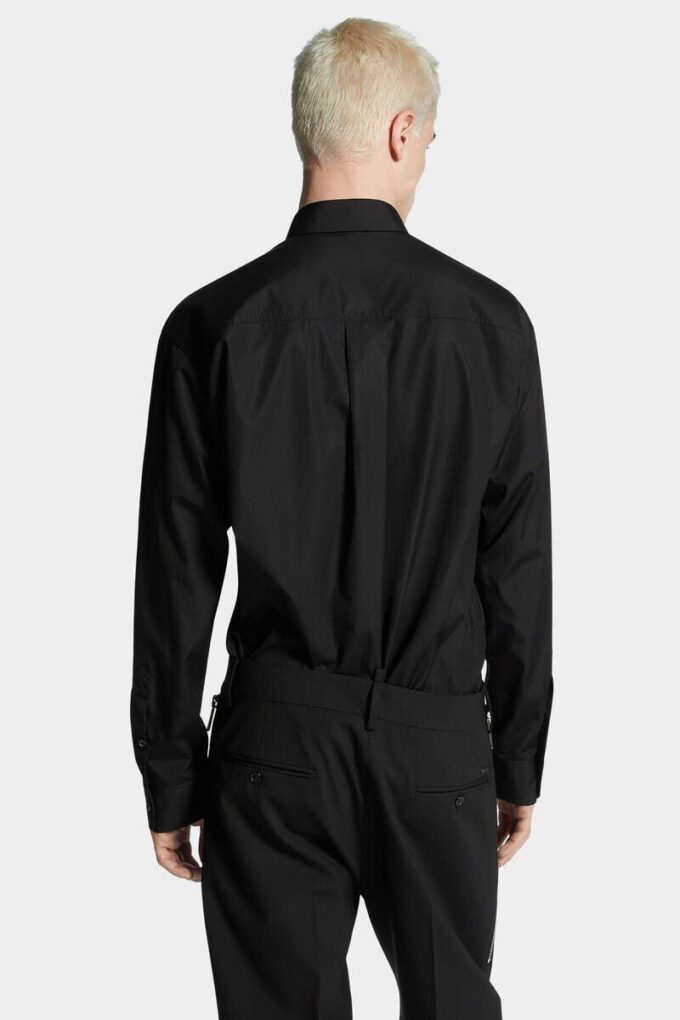 Camicia con logo Heritage stampato Camicia con logo Heritage stampato