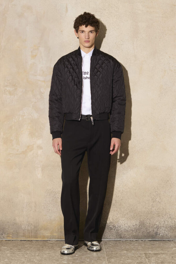 Camicia con logo Heritage stampato Camicia con logo Heritage stampato