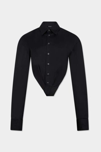 Camicia con scollo profondo