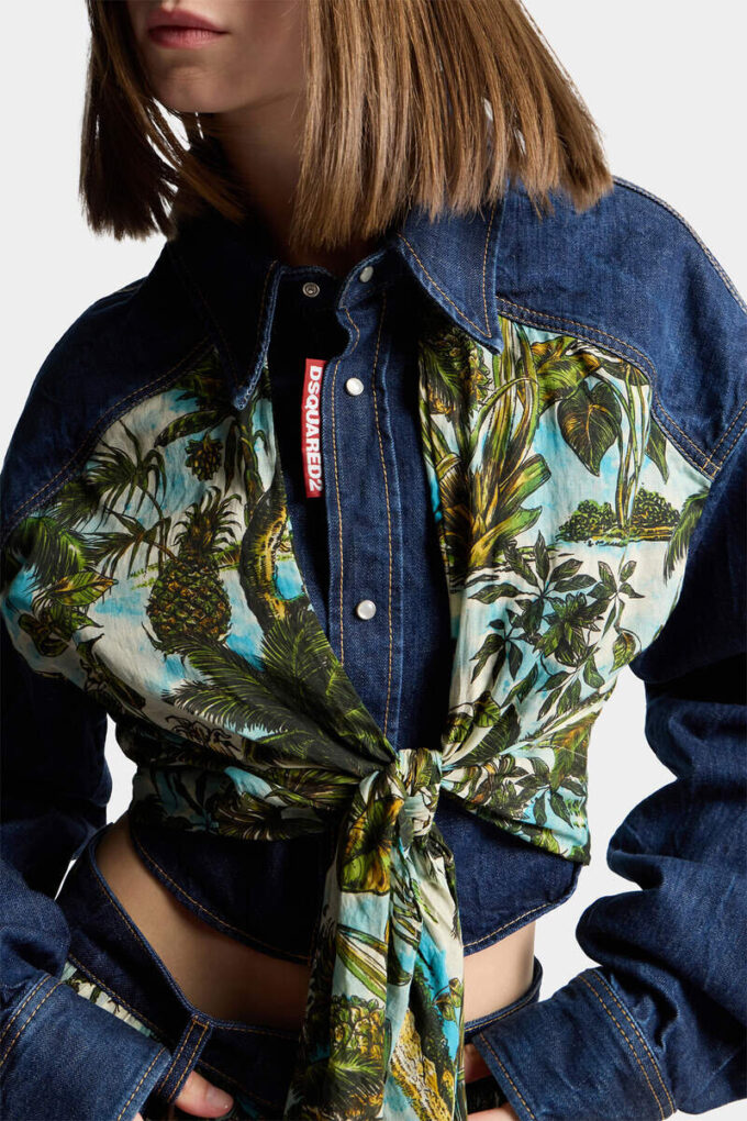 Camicia corta in denim misto Monkey Business Camicia corta in denim misto Monkey Business