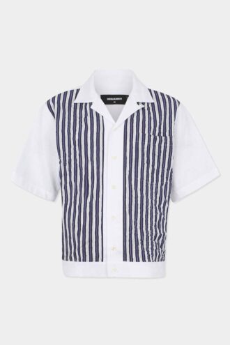 Camicia da bowling stropicciata