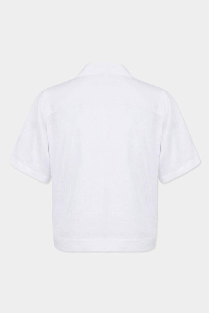 Camicia da bowling stropicciata Camicia da bowling stropicciata