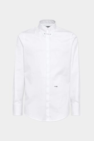 Camicia Easy Slim con colletto a spilla Camicia Easy Slim con colletto a spilla