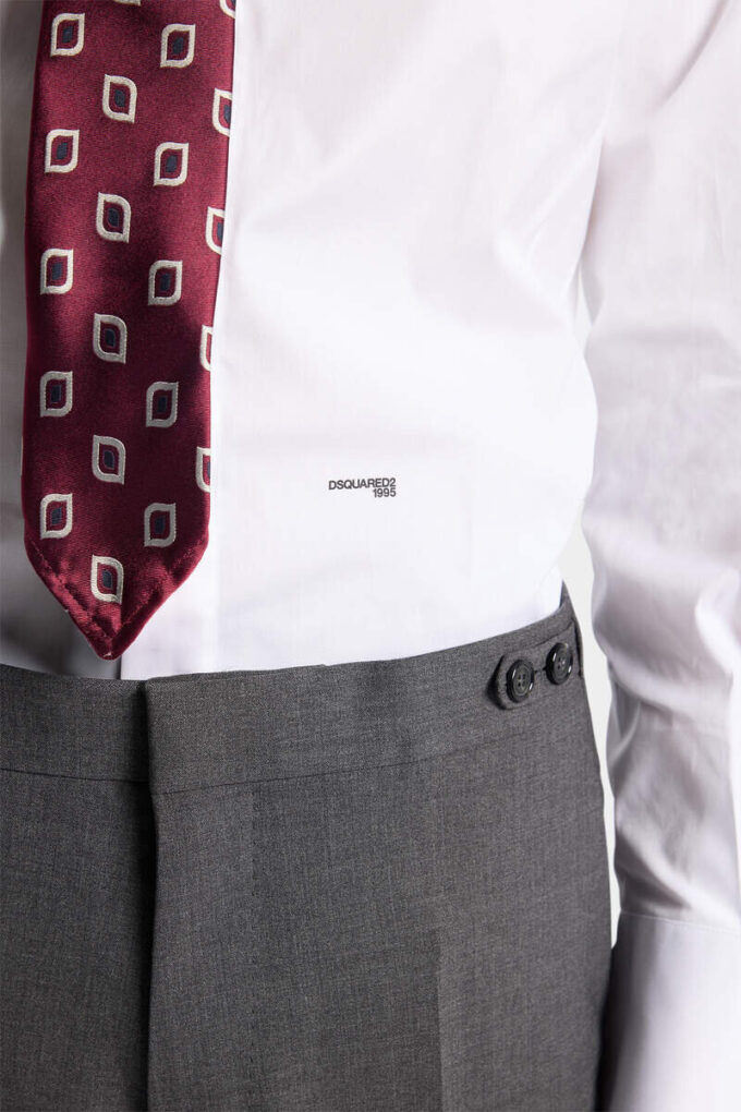 Camicia Easy Slim con colletto a spilla Camicia Easy Slim con colletto a spilla