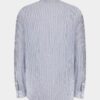 Camicia in lino con spalline scese e cravatta Camicia in lino con spalline scese e cravatta