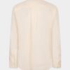 Camicia in seta con spalline scese e papillon Camicia in seta con spalline scese e papillon
