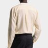 Camicia in seta con spalline scese e papillon Camicia in seta con spalline scese e papillon