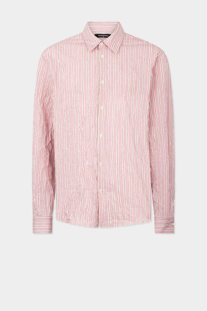 Camicia oversize stropicciata Camicia oversize stropicciata