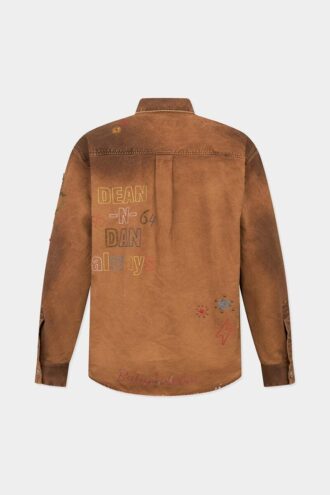Camicia Scribbles fatta a mano Camicia Scribbles fatta a mano